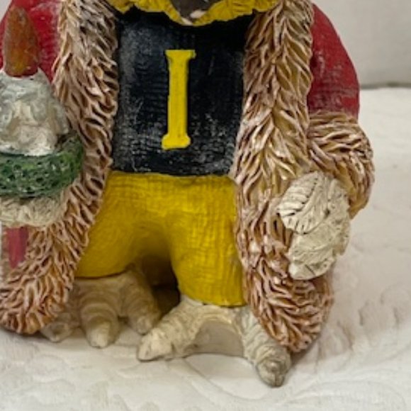 VTG University of Iowa Hawkeyes Mascot Christmas Hanging Ornament Collectible - Picture 9 of 9
